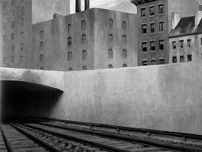 Эдвард Хоппер. приближаясь к городу. 1946. Фото: Whitney Museuм of Aмericаn Art