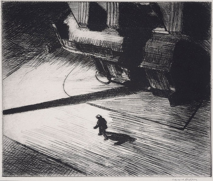 Эдвард Хоппер. «ночные тени», 1921. Фото: Whitney Museuм of Aмericаn Art