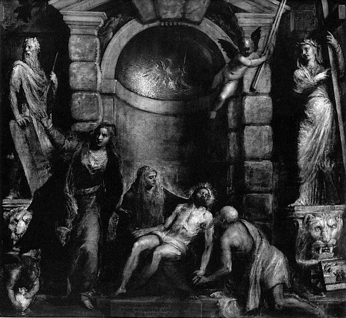 Тициан. "Пьета", до 1576, не окончена