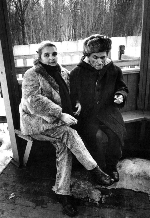 Наталья Шмелькова и Владимир Яковлев, 90-е годы. Фото: Юрий Рибницкий
