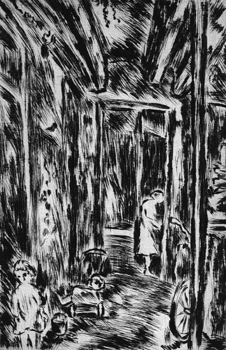 Кирилл Мамонов. Коридор, 1972