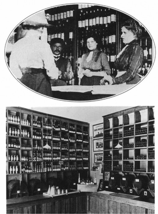 Алкогольный магазин в Финляндии начала ХХ века. Фото — Архив Хельсинкского музея гостиниц и ресторанов